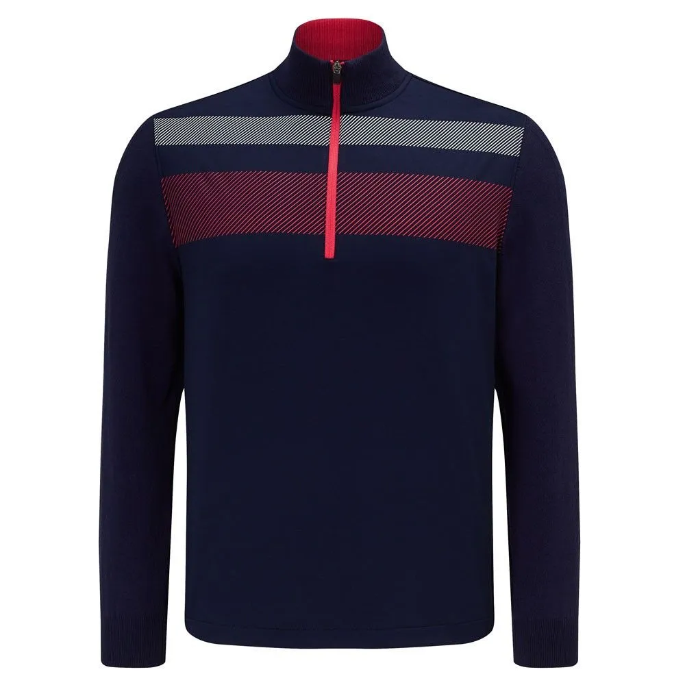 Callaway 1/4 Zip Blocked Golf Pullover