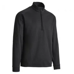 Callaway Waffle Knit Quarter Zip Golf Pullover