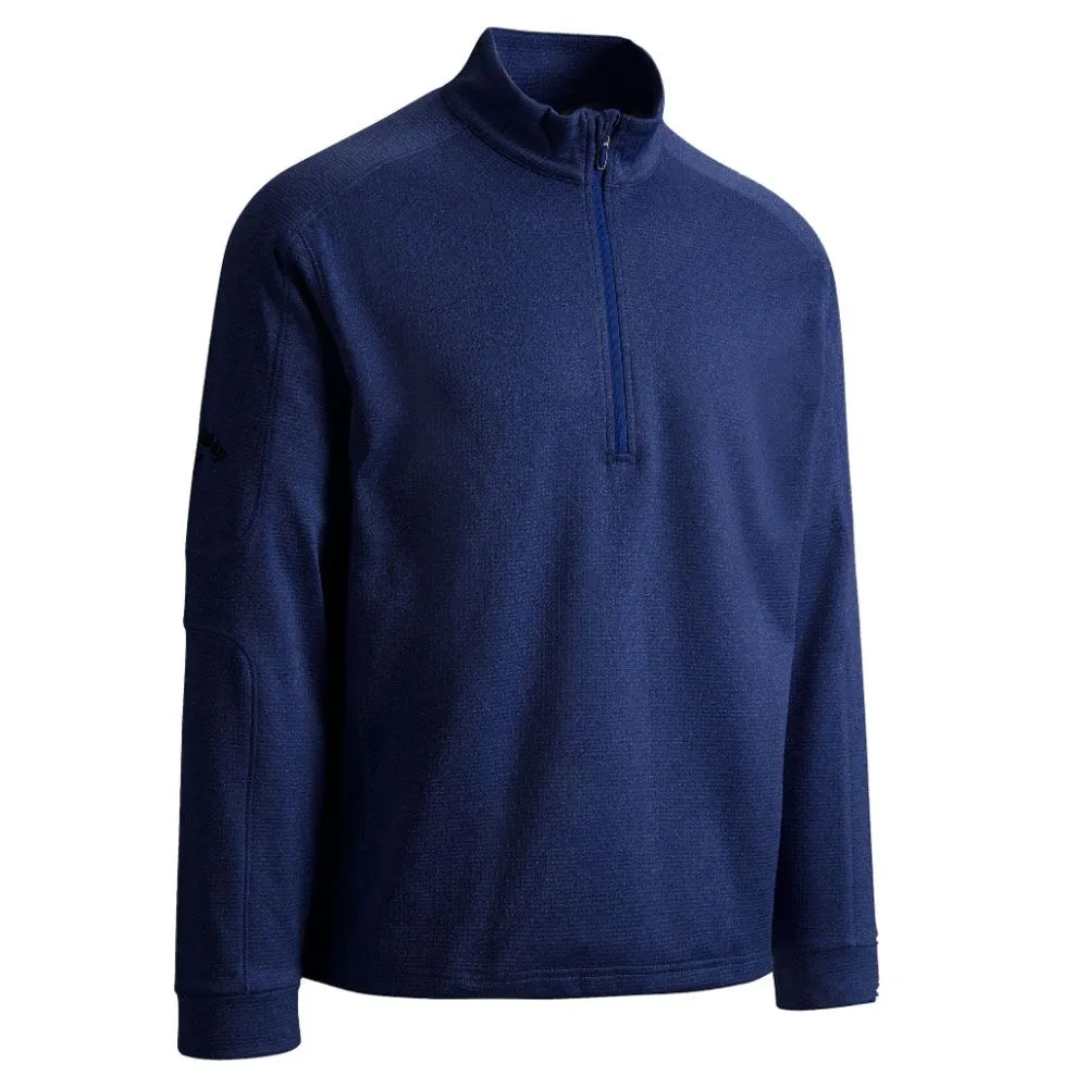 Callaway Waffle Knit Quarter Zip Golf Pullover - Image 3