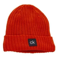 Calvin Klein Chunky Knit Golf Beanie Hat
