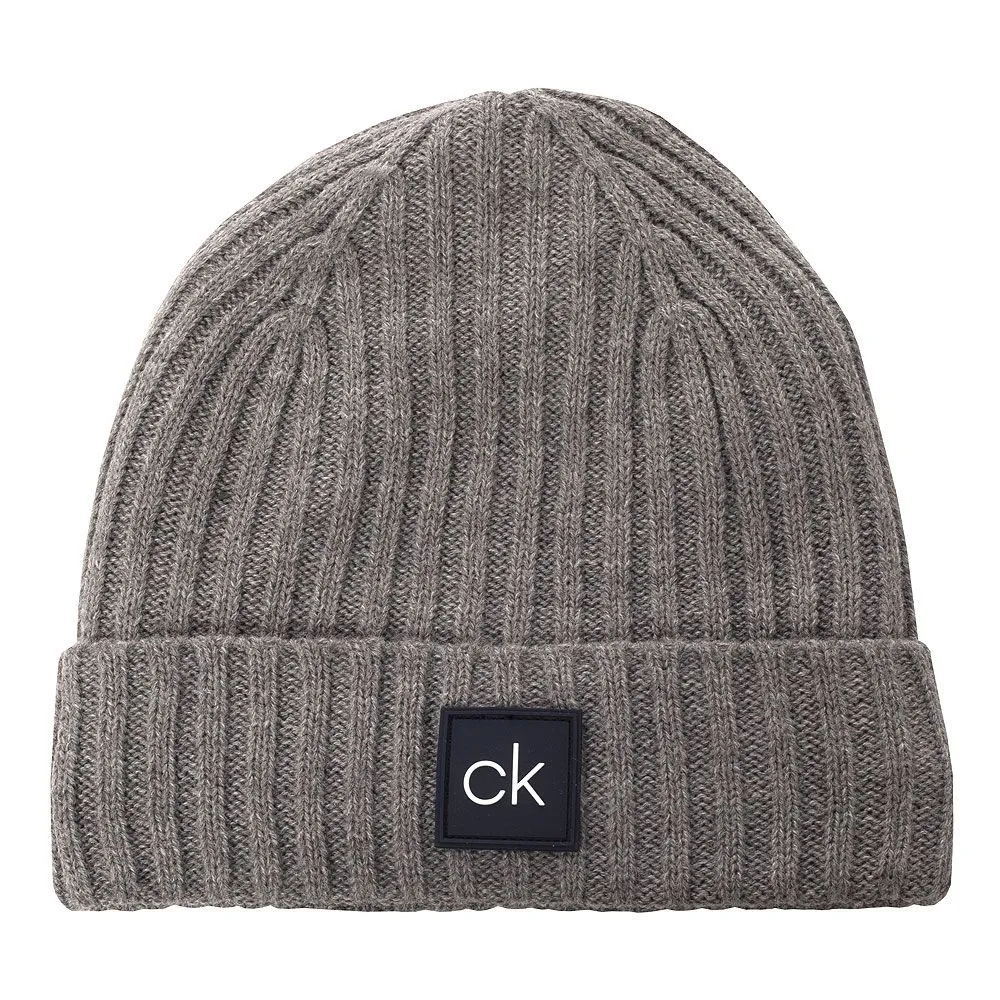 Calvin Klein Chunky Knit Golf Beanie Hat - Image 2