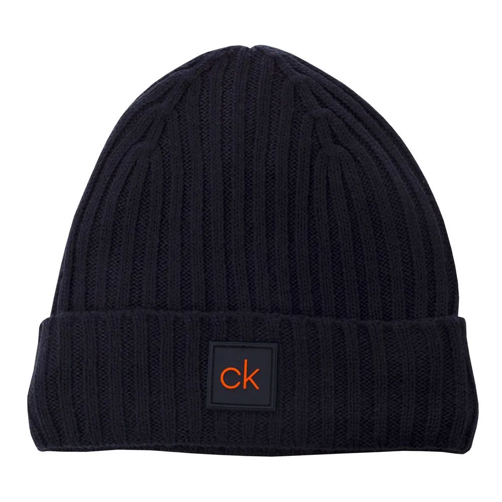Calvin Klein Chunky Knit Golf Beanie Hat - Image 3