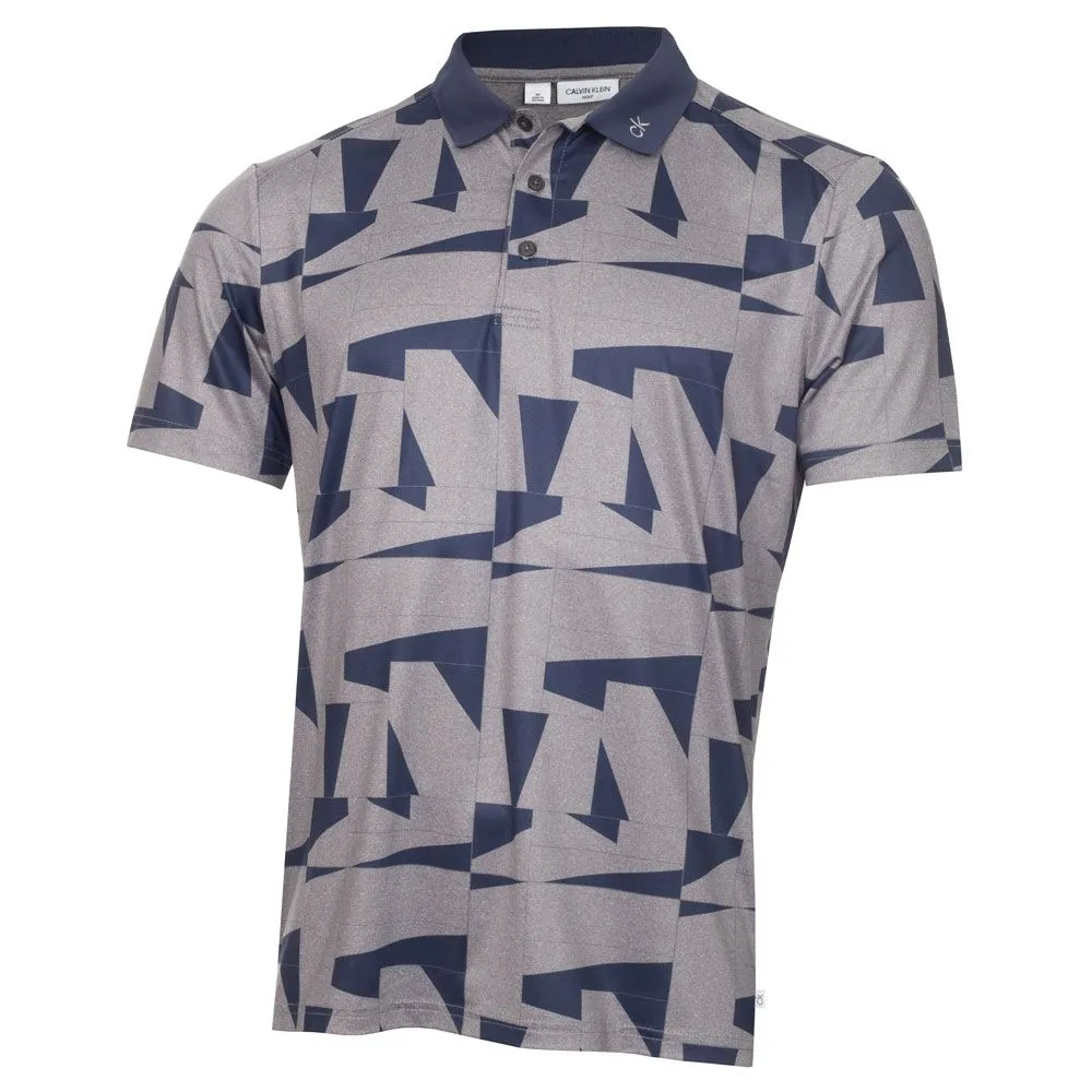 Calvin Klein Hexta Printed Golf Polo Shirt - Image 2