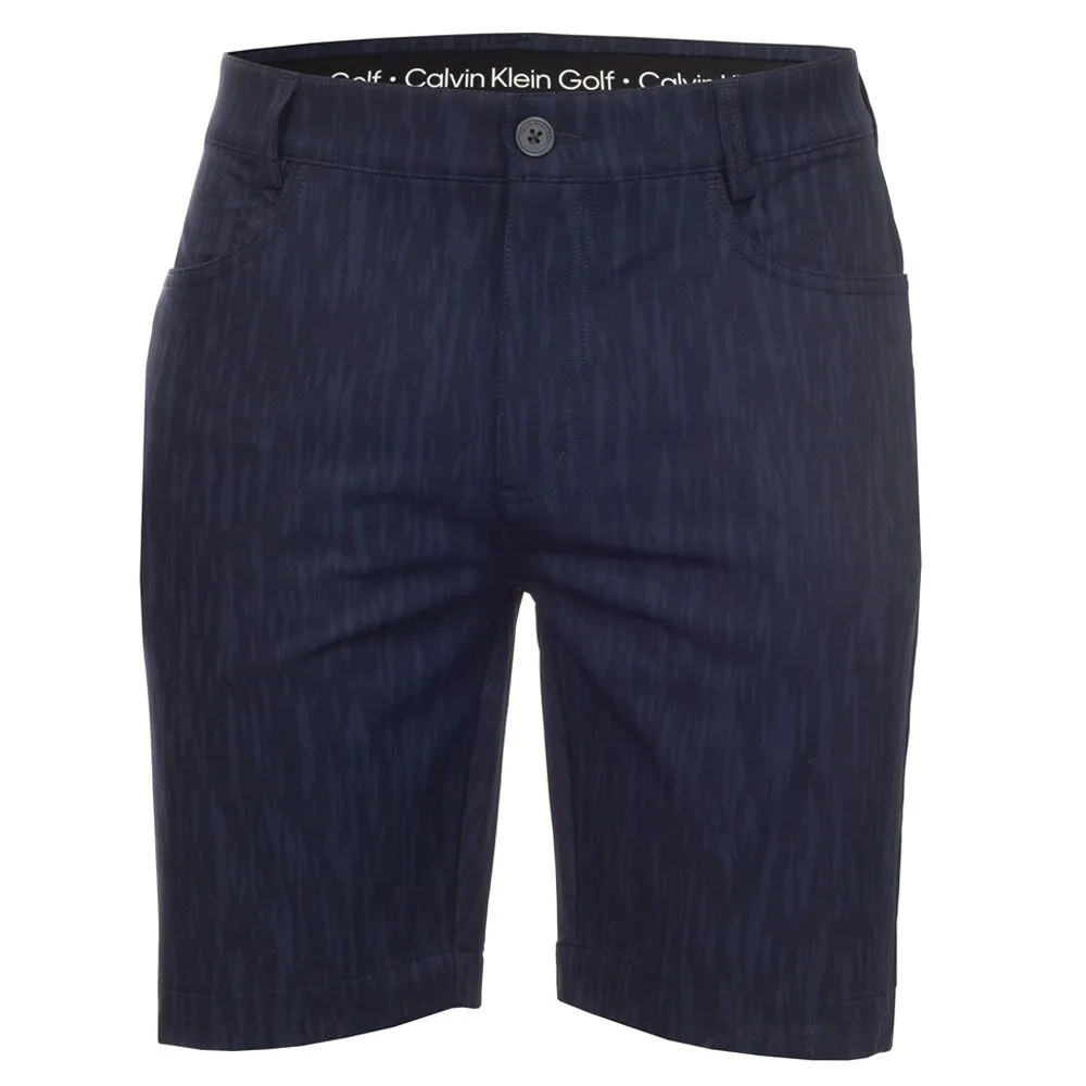 Calvin Klein Printed Genius 4-Way Stretch Golf Shorts