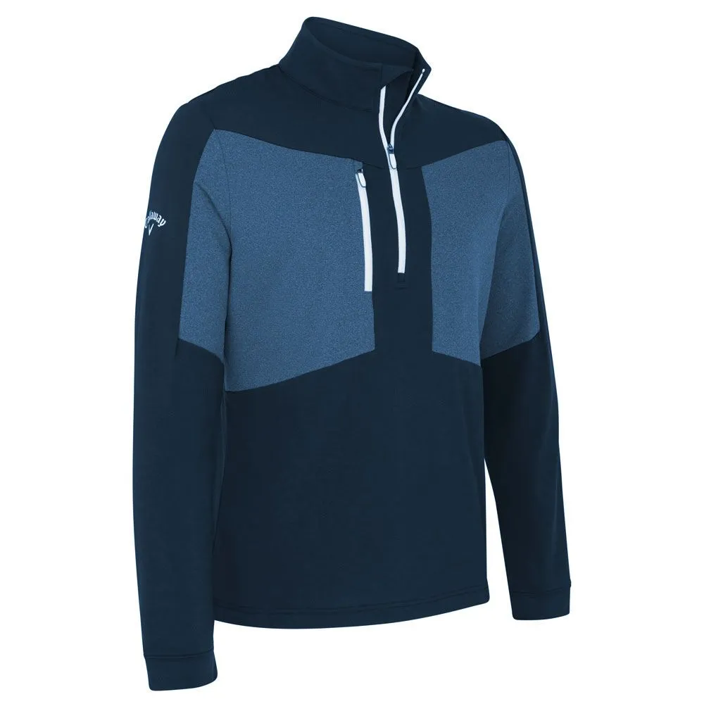 Callaway Aquapel 1/2 Zip Mixed Media Golf Pullover - Image 4