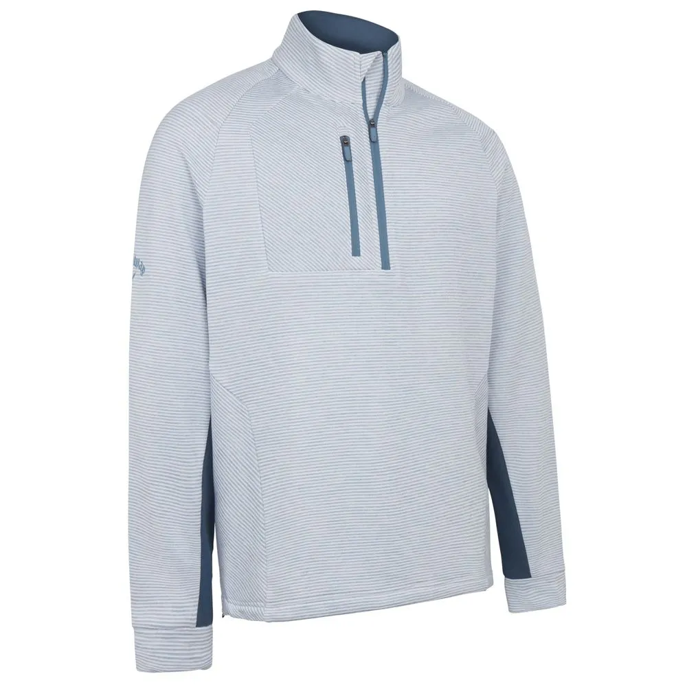 Callaway Heather Stripe Fleece Back Golf Pullover - Image 4