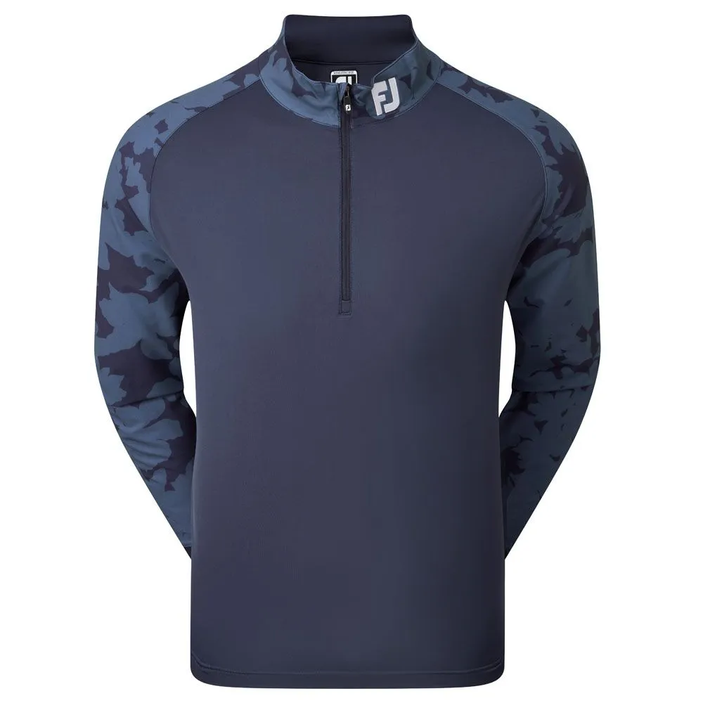 FootJoy Camo Floral 1/2 Zip Golf Pullover - Image 3
