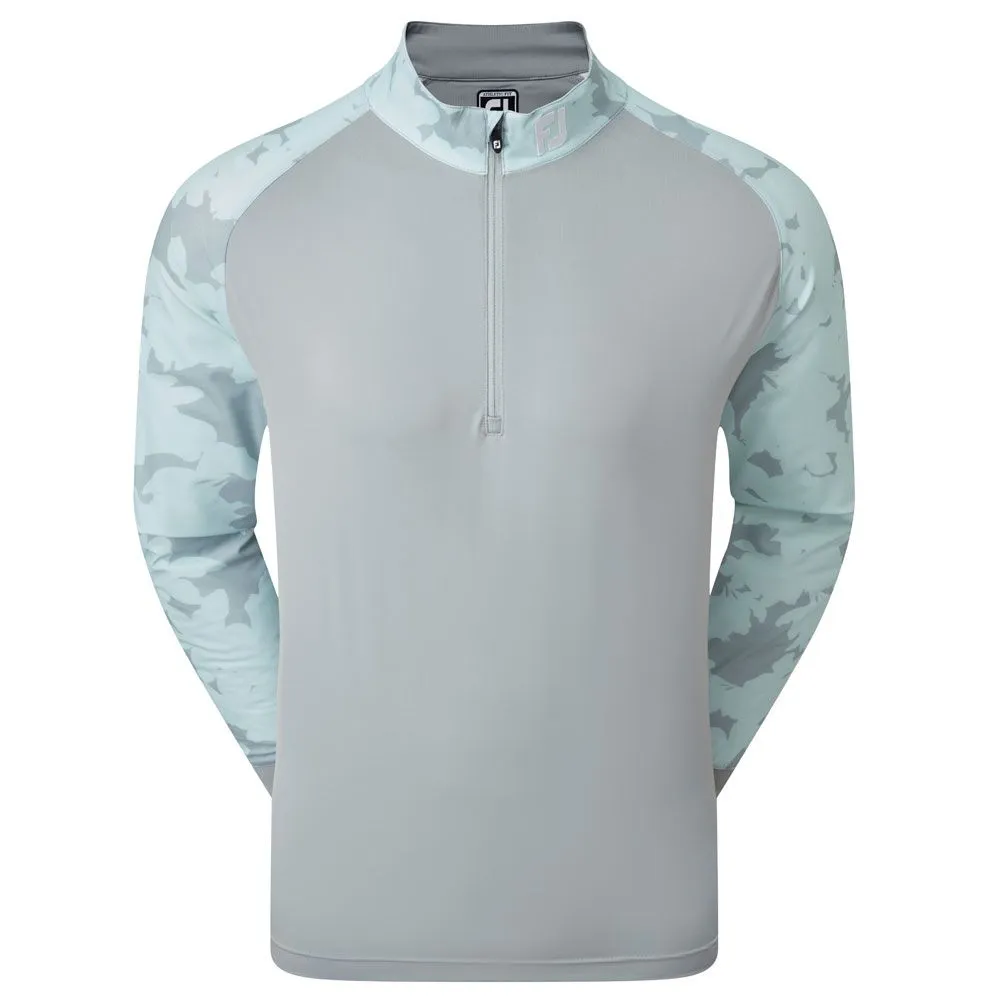 FootJoy Camo Floral 1/2 Zip Golf Pullover - Image 4