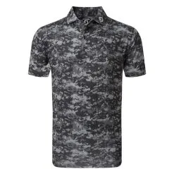 FootJoy Cloud Camo Lisle Golf Polo Shirt