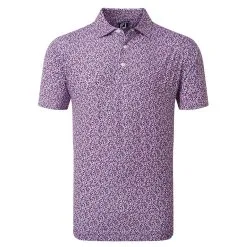 FootJoy Confetti Print Pique Golf Polo Shirt