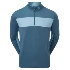 FootJoy Engineered Chest Stripe Chill-Out Golf Pullover