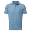FootJoy Granite Print Lisle Golf Polo Shirt