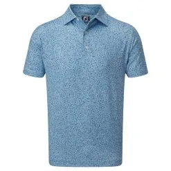 FootJoy Granite Print Lisle Golf Polo Shirt