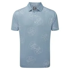 FootJoy Jungle Leaf Pique Golf Polo Shirt