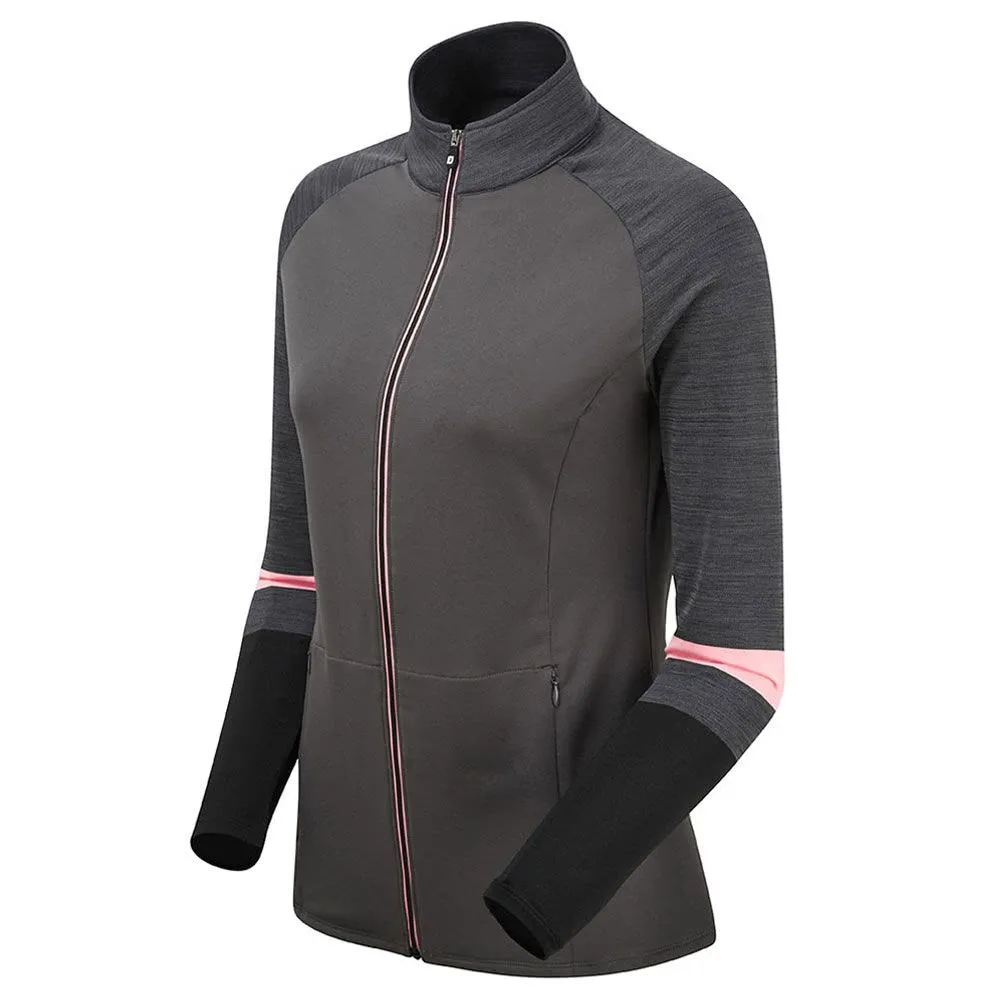 FootJoy Ladies French Terry Chill-Out Golf Jacket - Image 2