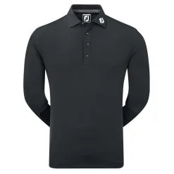 FootJoy Thermolite Long Sleeved Smooth Pique Golf Shirt