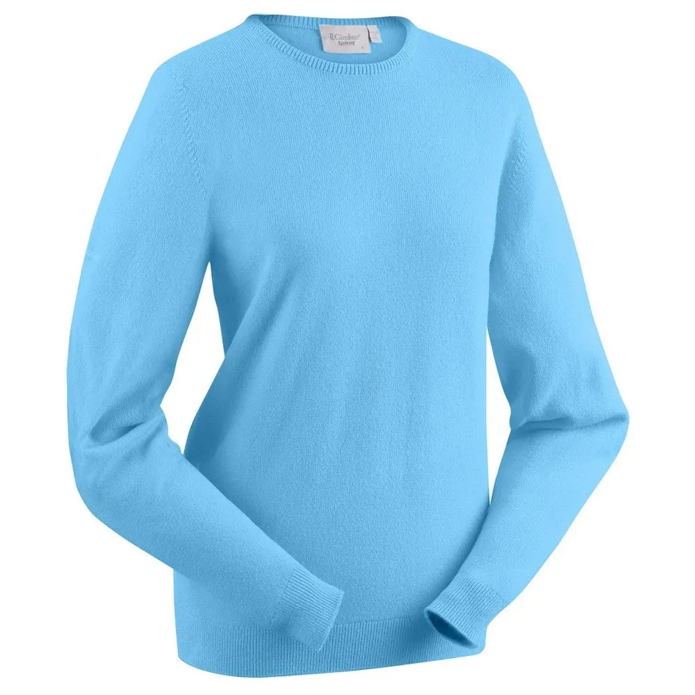 Glenbrae Ladies Lambswool Crew Neck Sweater - Image 2