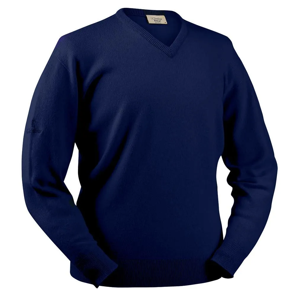 Glenbrae Lambswool V-Neck Sweater