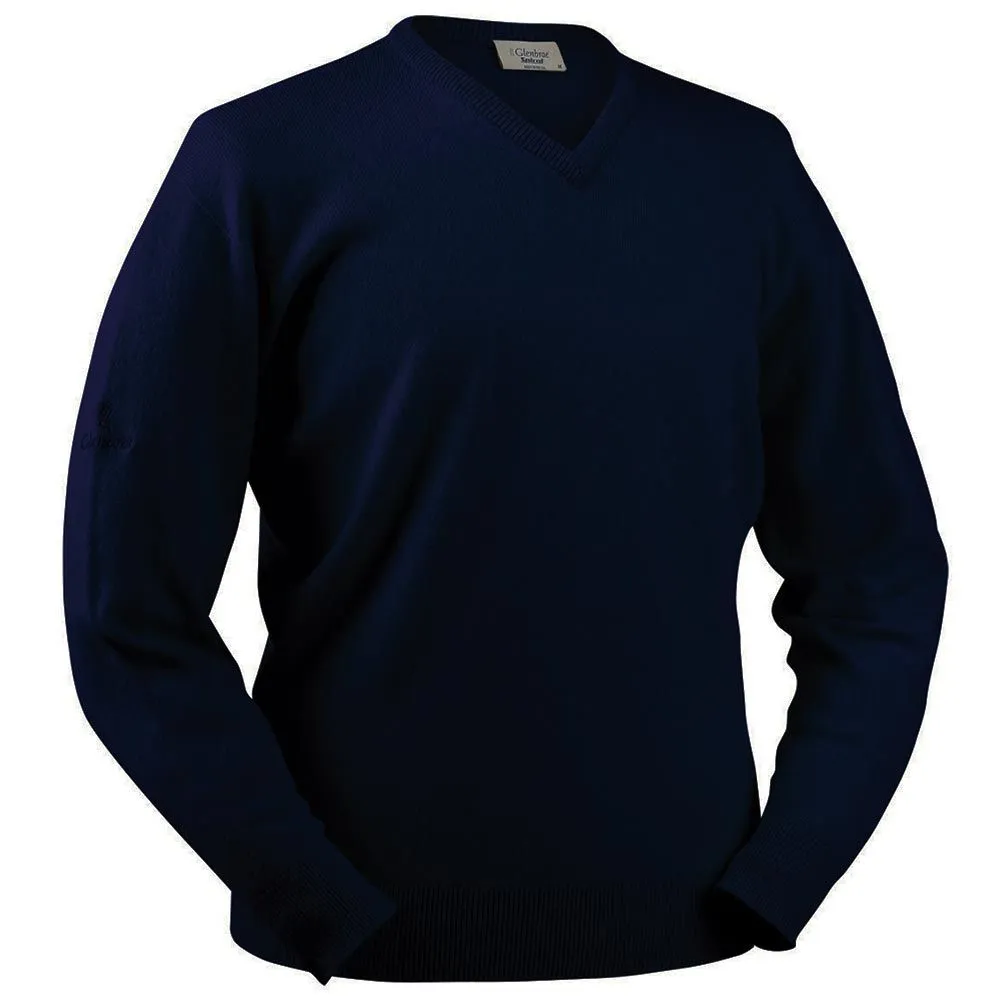 Glenbrae Lambswool V-Neck Sweater - Image 5