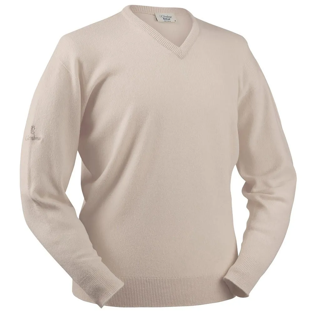 Glenbrae Lambswool V-Neck Sweater - Image 7