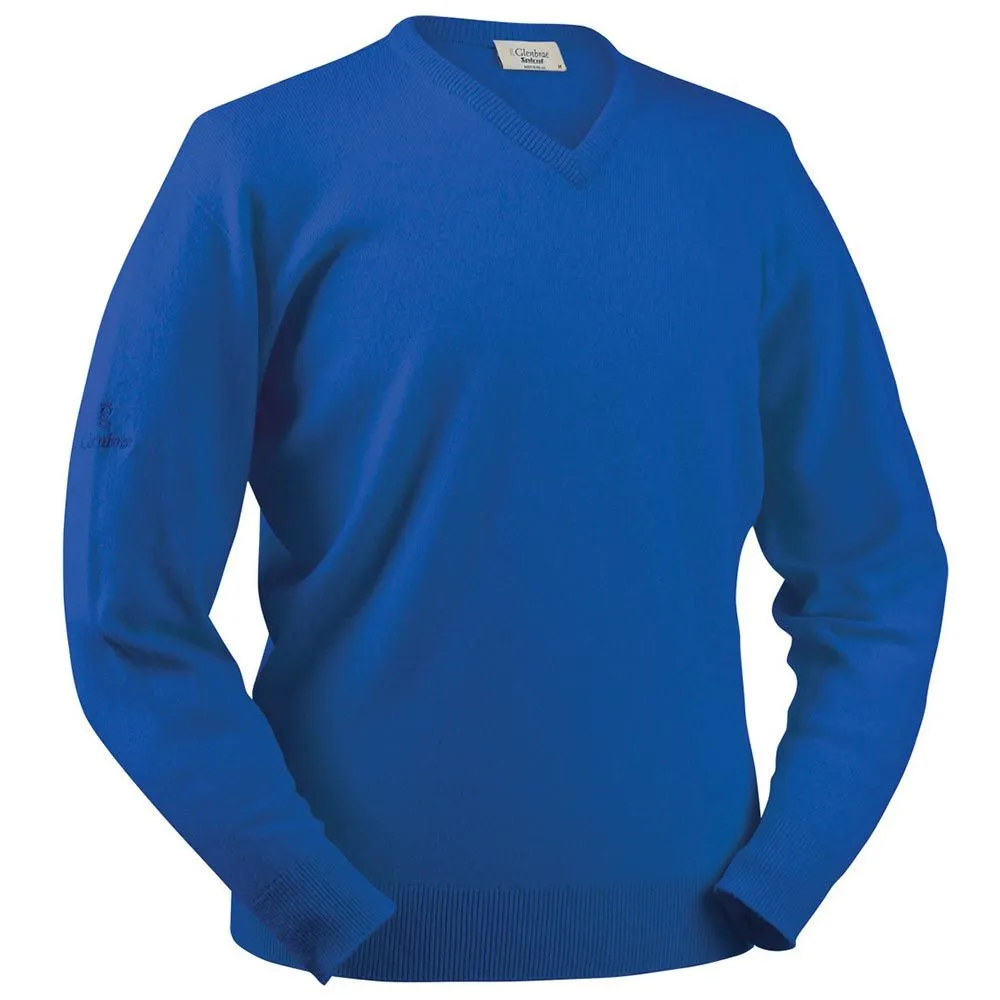 Glenbrae Lambswool V-Neck Sweater - Image 10