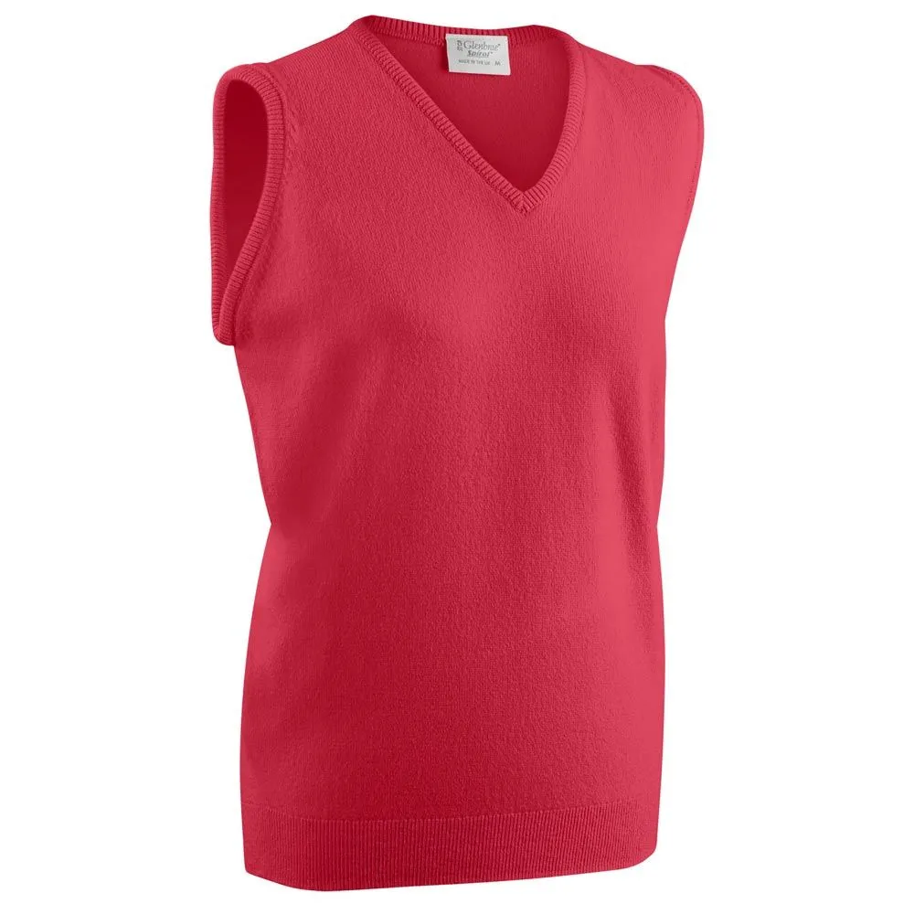 Glenbrae Ladies Lambswool V-Neck Slipover - Image 4