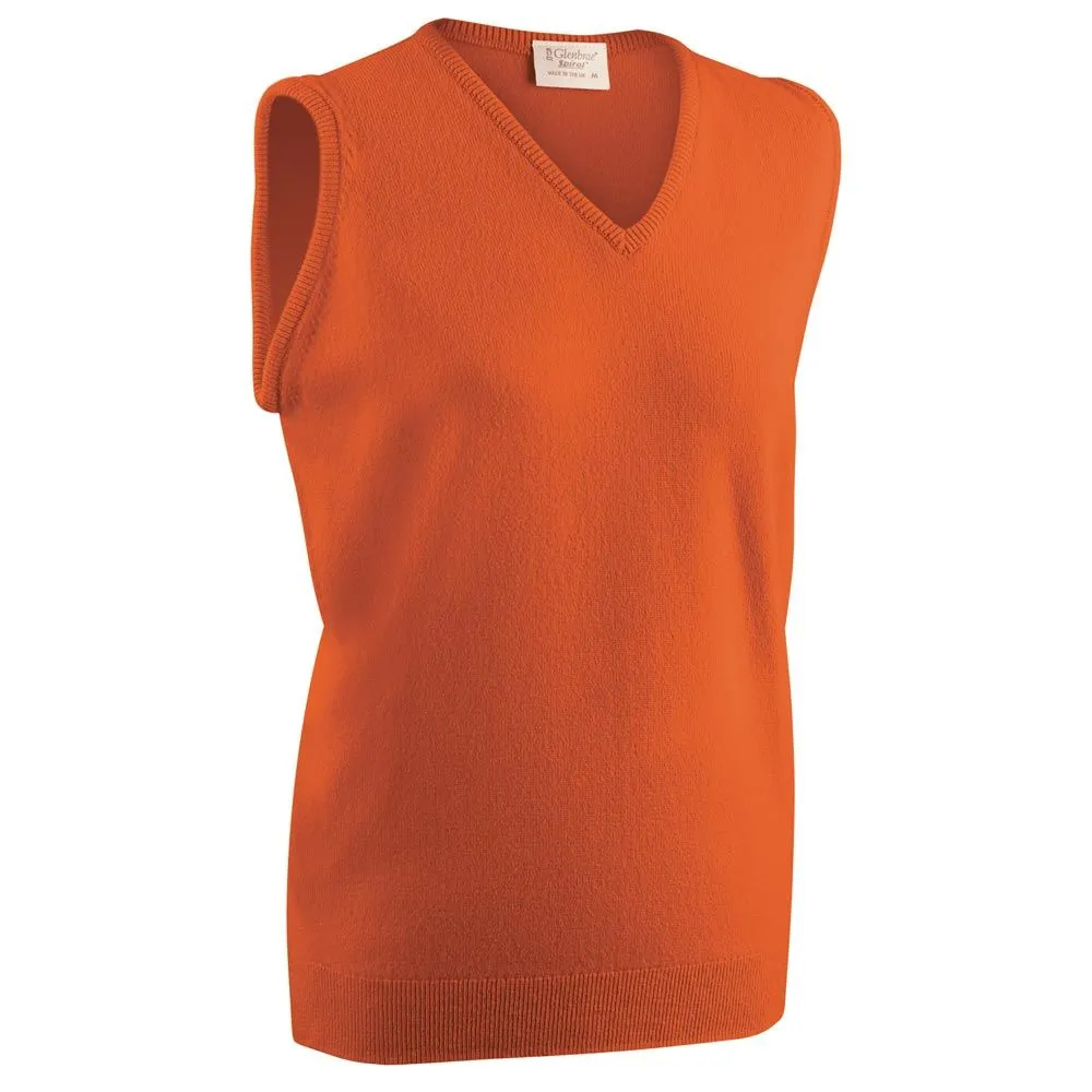 Glenbrae Ladies Lambswool V-Neck Slipover - Image 2
