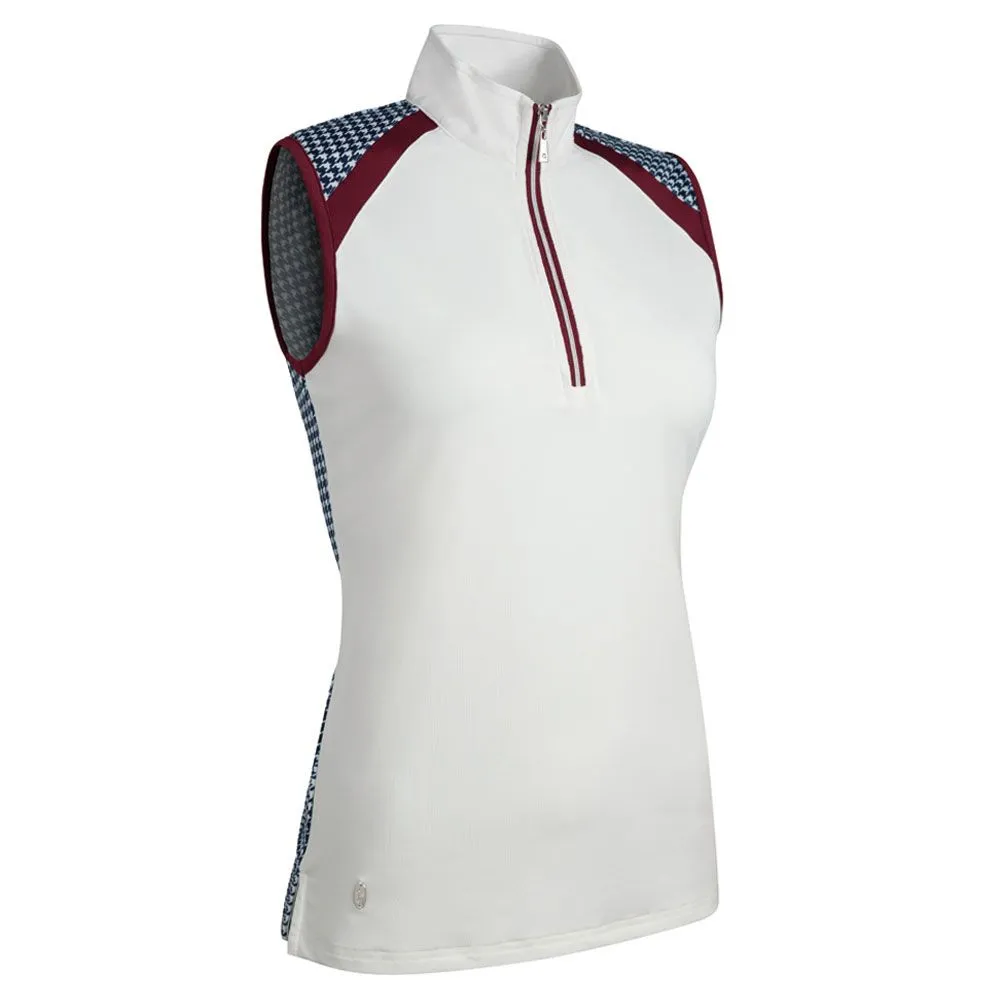Glenmuir Ladies Heidi Sleeveless Golf Polo Shirt - Image 4