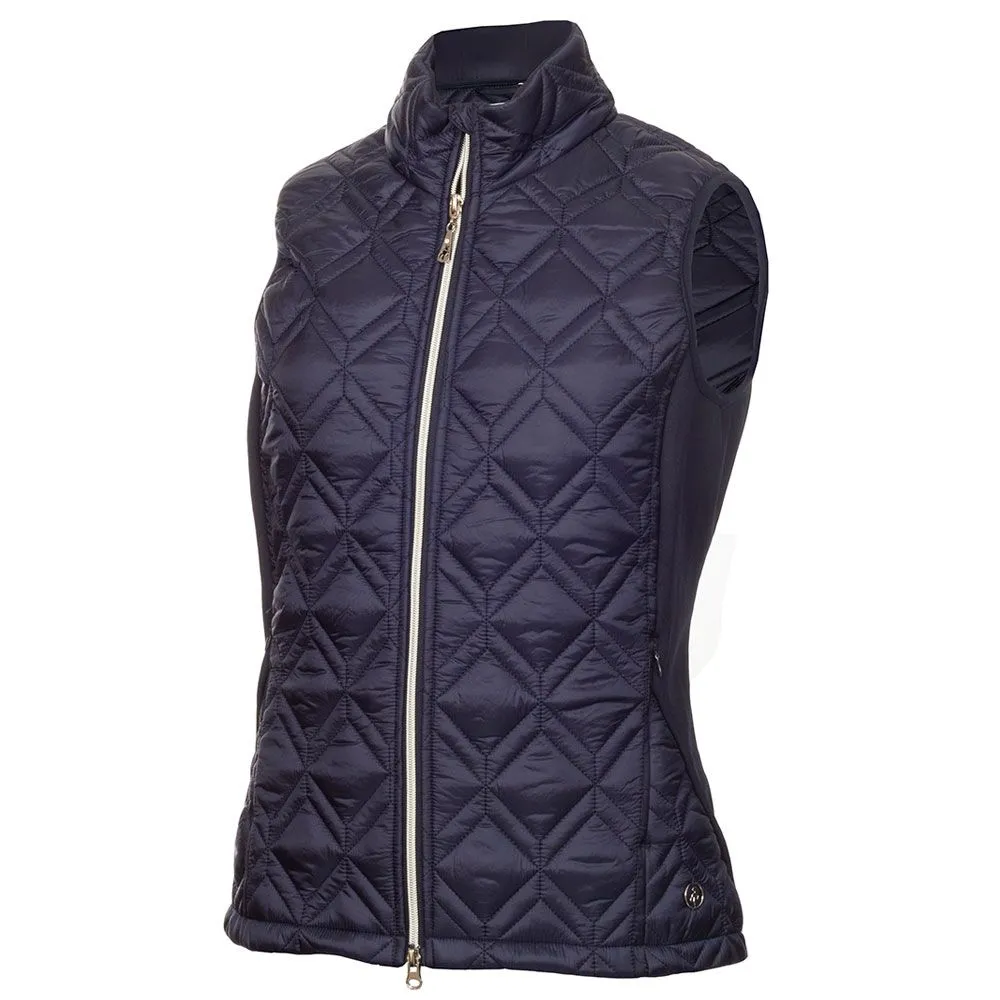 Green Lamb Gerry Quilted Ladies Golf Gilet - Image 2