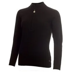 Green Lamb Gigi Superwool Ladies 1/2 Zip Golf Pullover