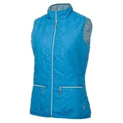 Green Lamb Kelly Reversible Ladies Golf Gilet
