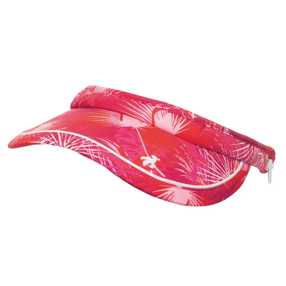 Green Lamb Ladies Kendal Printed Coil Golf Visor - Image 4