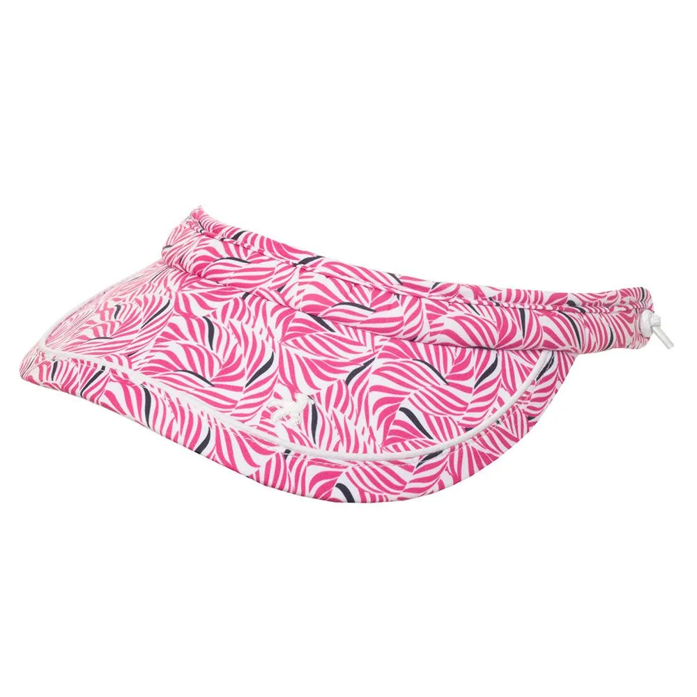 Green Lamb Ladies Kendal Printed Coil Golf Visor - Image 5