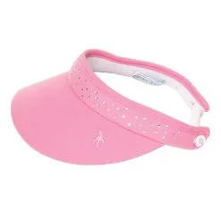 Green Lamb Madeline Diamante Coil Ladies Golf Visor