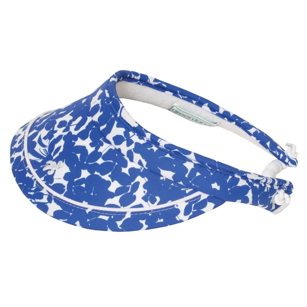 Green Lamb Mallory Printed Coil Ladies Golf Visor