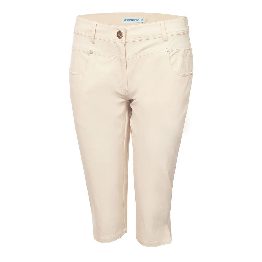 Green Lamb Tasha Ladies Golf Pedal Pushers - Image 4