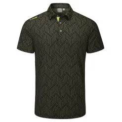 Ping Cubic Jacquard Golf Polo Shirt
