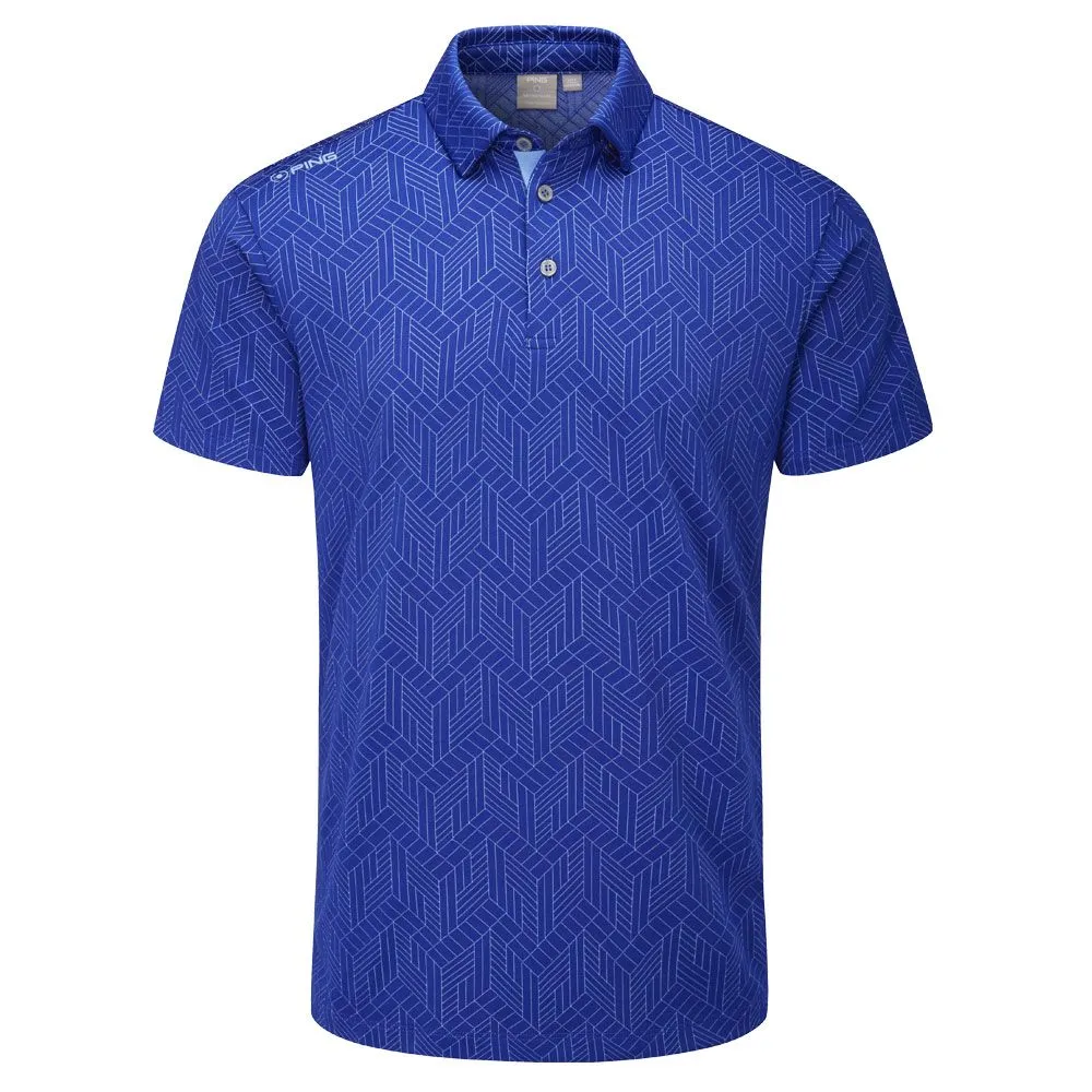 Ping Cubic Jacquard Golf Polo Shirt - Image 2