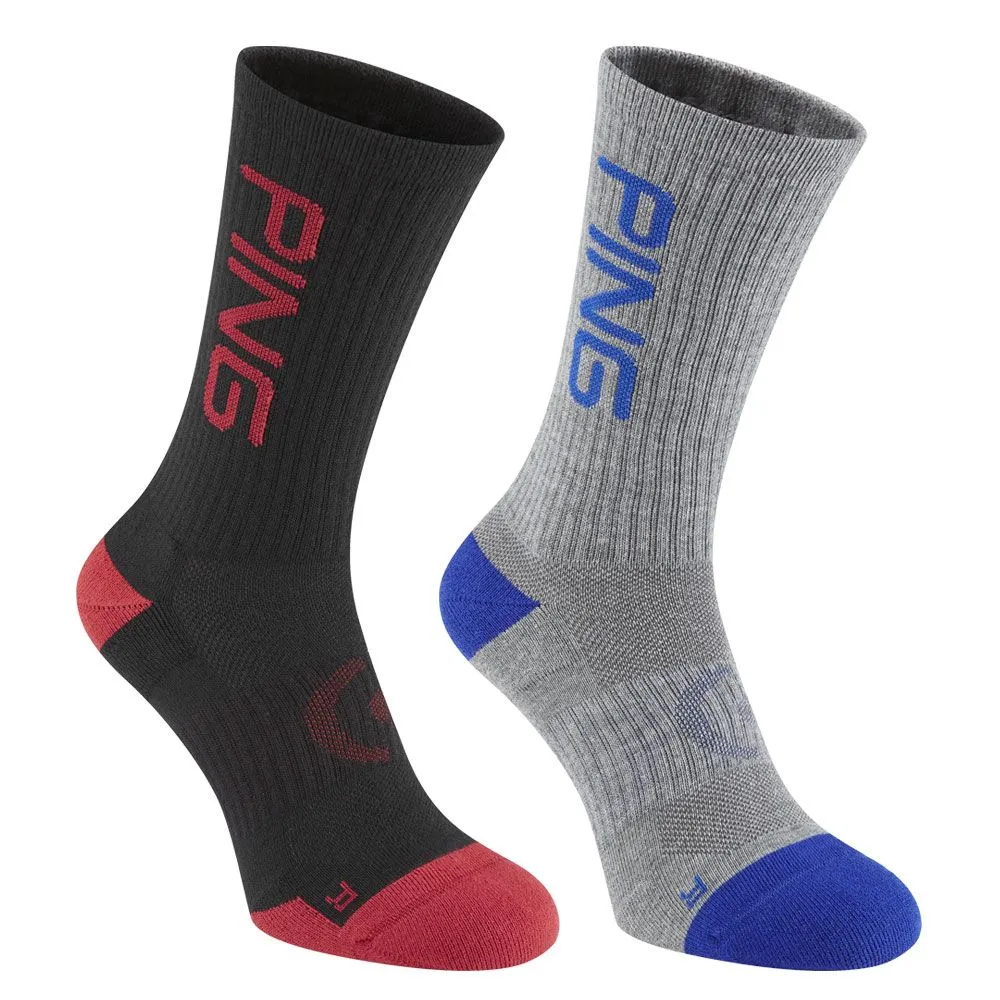 Ping Logo Golf Socks (2-Pack)
