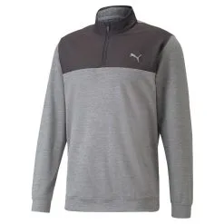 Puma Cloudspun Colourblock 1/4 Zip Golf Pullover