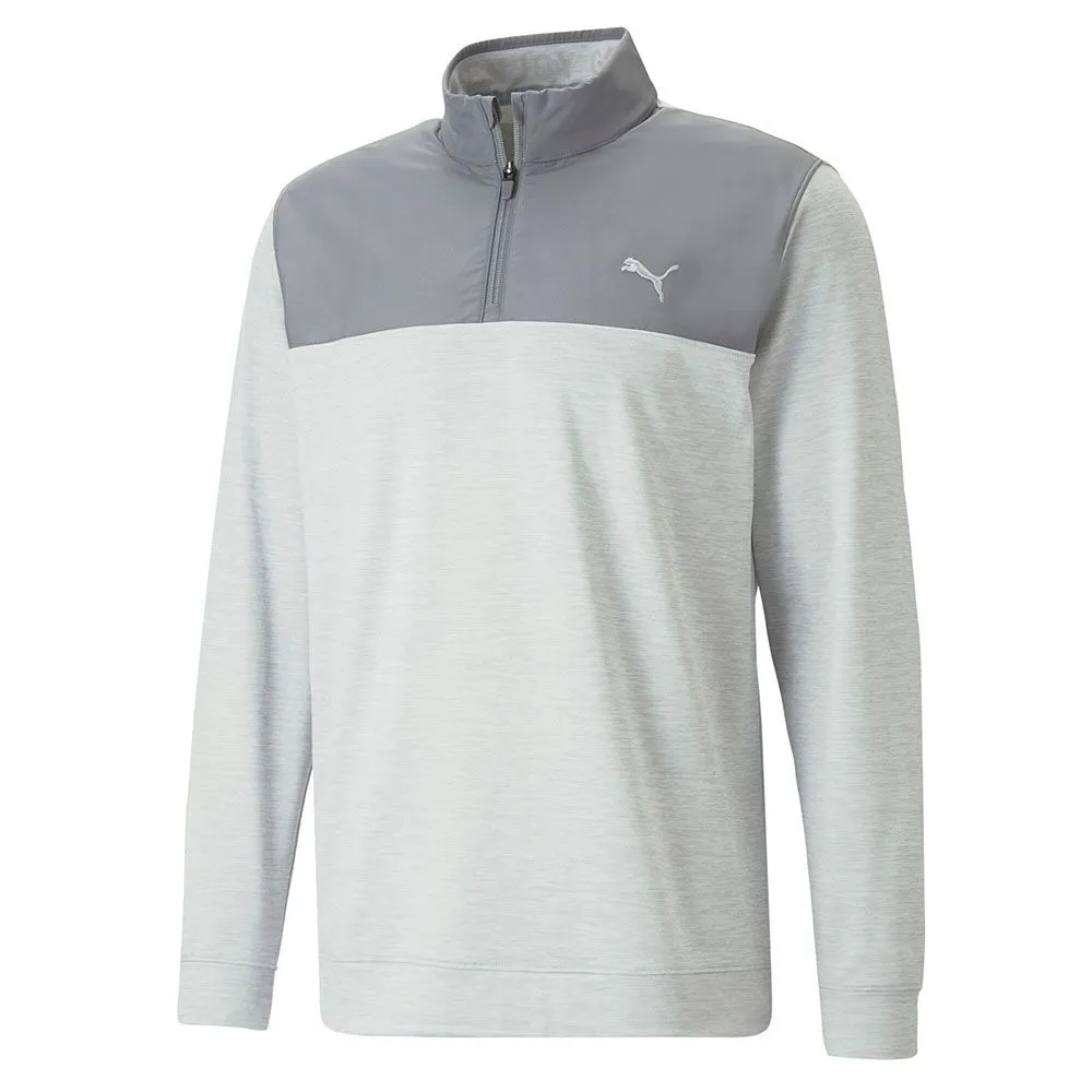 Puma Cloudspun Colourblock 1/4 Zip Golf Pullover - Image 2