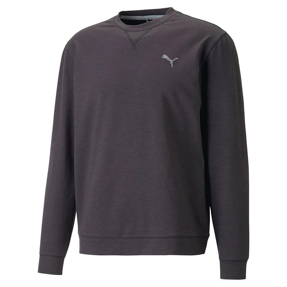 Puma Cloudspun Heather Crewneck Golf Sweater
