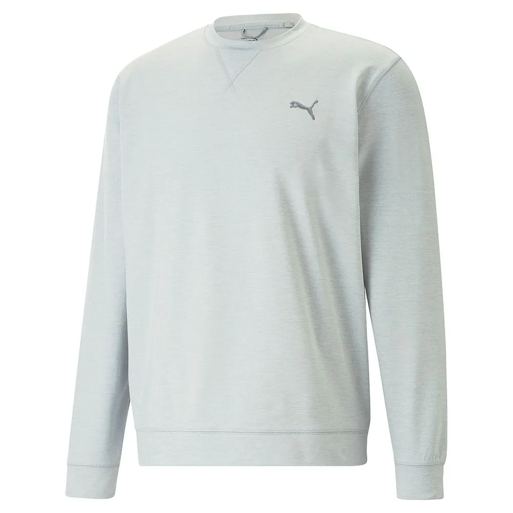 Puma Cloudspun Heather Crewneck Golf Sweater - Image 2