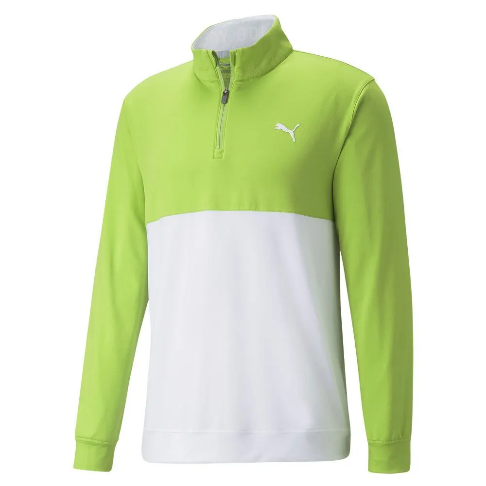 Puma Gamer Colourblock 1/4 Zip Golf Pullover