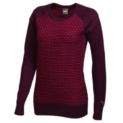 Puma Ladies Colourblock Golf Sweater