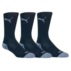 Puma Pounce Crew Cut Golf Socks (3-Pack)