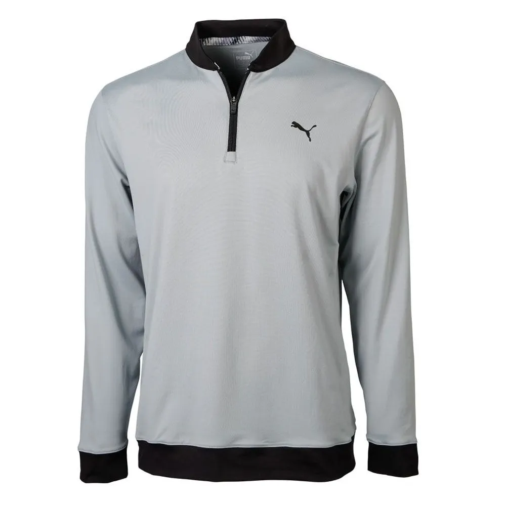 Puma Rotation Stealth 1/4 Zip Golf Pullover