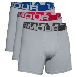 Under Armour Charged Cotton 6" Boxerjock (3-Pack)