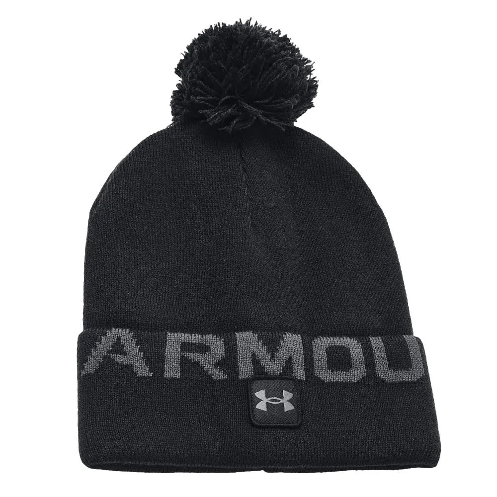 Under Armour Halftime Fleece Pom Golf Beanie - Image 3