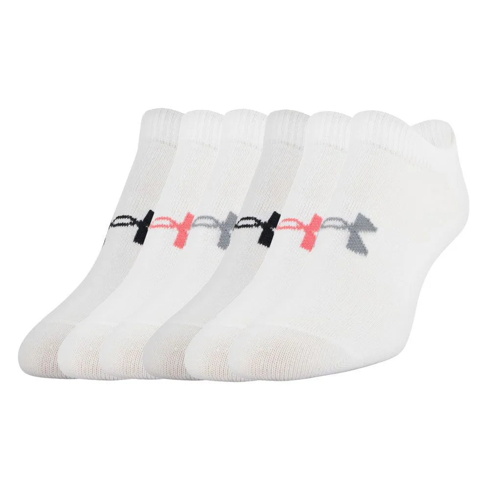 Under Armour Ladies Essential No Show Golf Socks - Image 2